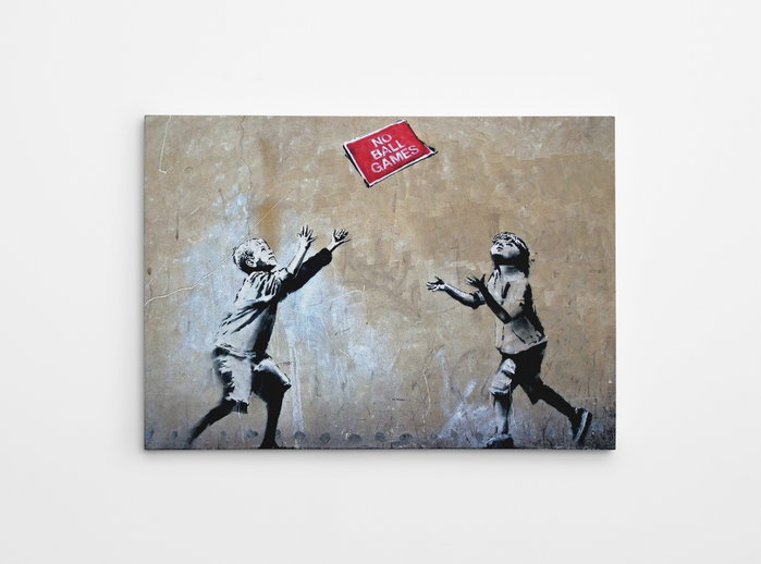 Wallity Lienzo Decorativo Banksy WY09 70 x 100 cm Wallity Lienzo Decorativo Banksy WY09 70 x 100 cm